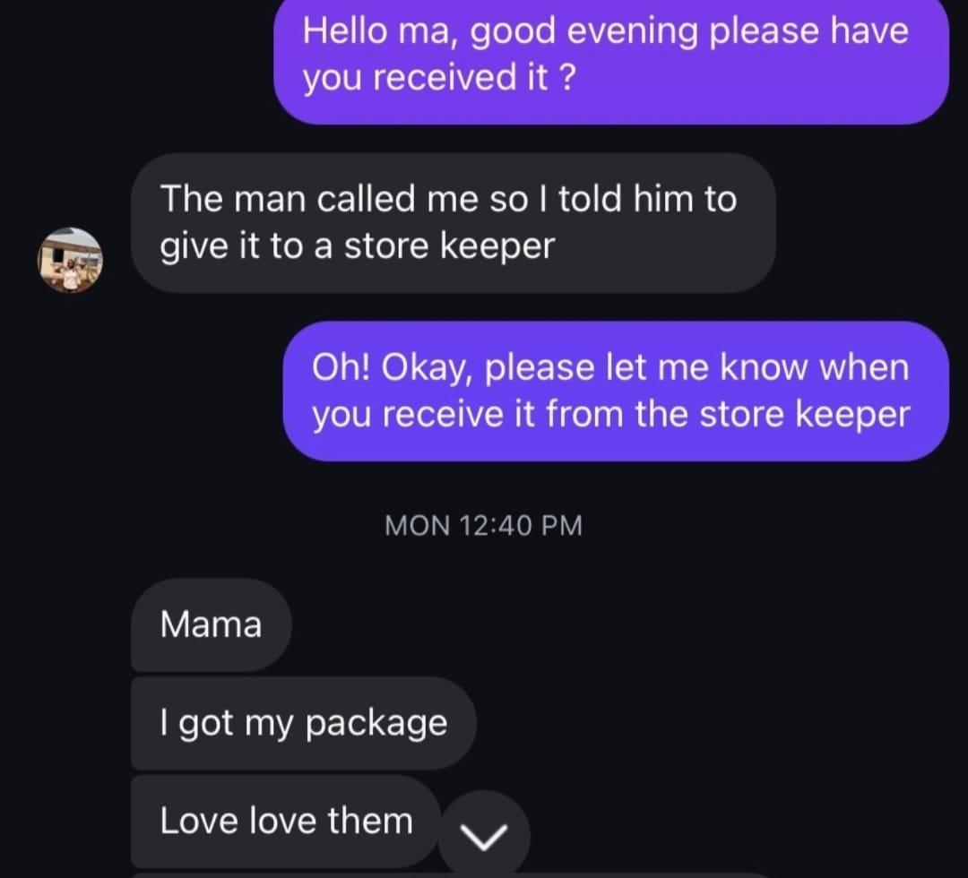 Customer wearing Delolas Closet